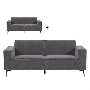 Leeds  3 + 2 5-seater - City 464 Black Blue Tower Living
