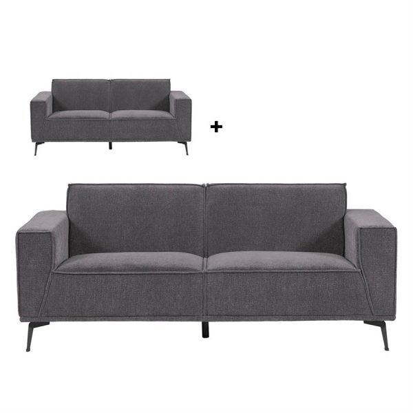 Leeds  3 + 2 5-seater - City 464 Black Blue Tower Living