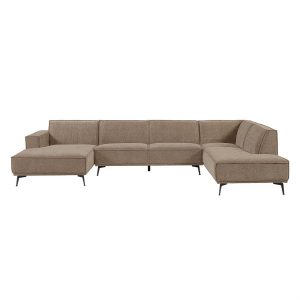 Leeds Chaise L - 2 5 - Ottoman R - City 453 Moss Grey Tower Living