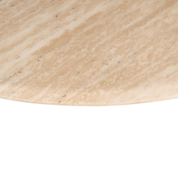 Eettafel Montgommery 130Ø (Beige) Richmond Interiors - Afbeelding 3