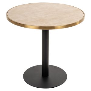 Bistrotafel Brazza 80Ø (Beige) Richmond Interiors