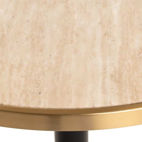 Bistrotafel Brazza 80Ø (Beige) Richmond Interiors - Afbeelding 3