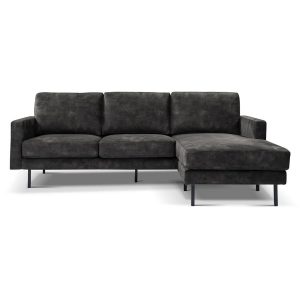 Cambridge 2 5-AL/AR + Chaise R/L - Adore 029 Anthracite Grey Tower Living
