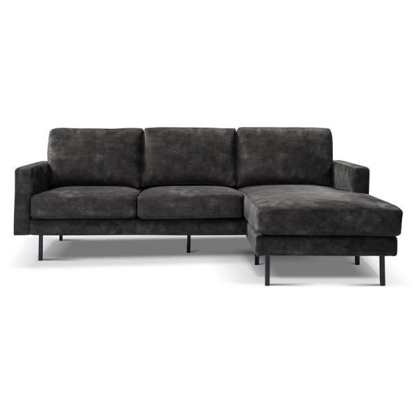 Cambridge 2 5-AL/AR + Chaise R/L - Adore 029 Anthracite Grey Tower Living