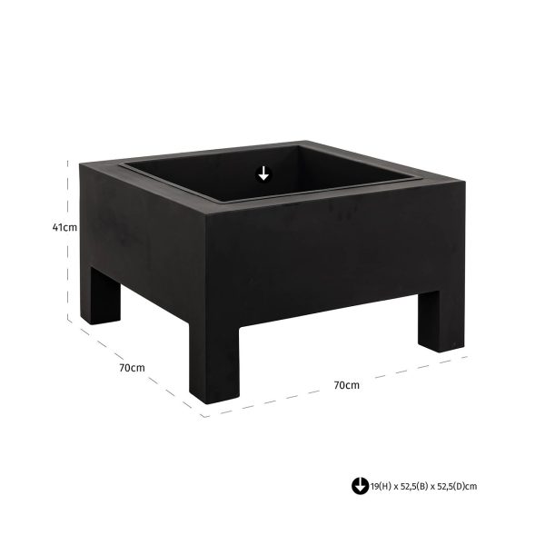 Vuurschaal Nerium outdoor (Black) Richmond Interiors - Afbeelding 3