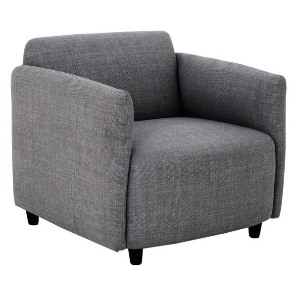 Bradfort Fauteuil - fabric Montego 466 Grey Tower Living - Afbeelding 2