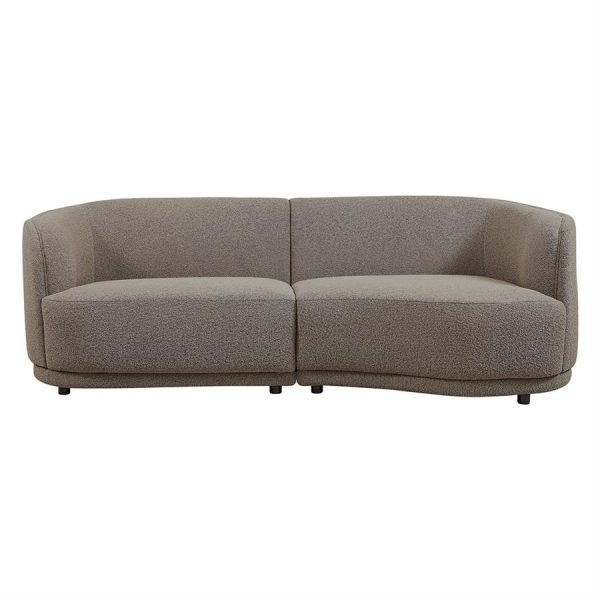 Leicester Sofa 240 round right - Copenhagen 903 Taupe Tower Living