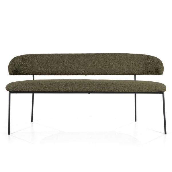 Eetkamerbank Luka - groen Copenhagen Eleonora
