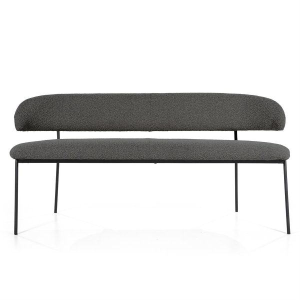Eetkamerbank Luka - antraciet Copenhagen Eleonora