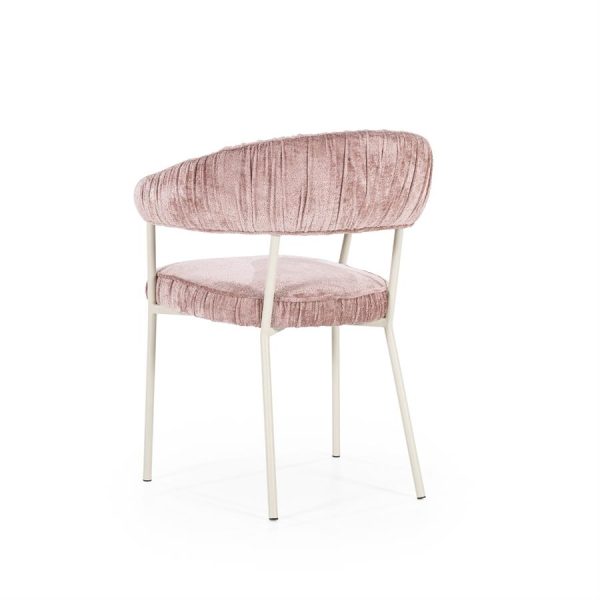 Stoel Lizzy - roze Femme Eleonora - Afbeelding 5