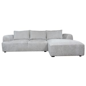 Canterbury 2 5-AL + Chaise R - Mona 110 Sand Tower Living