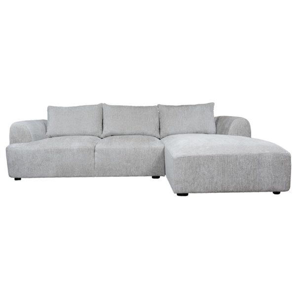 Canterbury 2 5-AL + Chaise R - Mona 110 Sand Tower Living