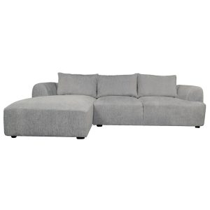Canterbury 2 5-AR + Chaise L - Mona 120 Taupe Tower Living