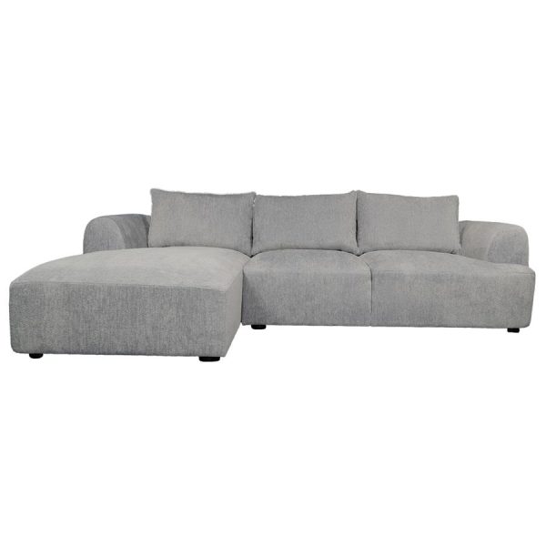 Canterbury 2 5-AR + Chaise L - Mona 120 Taupe Tower Living