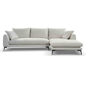 Nottingham 2 5-AL + Chaise R - Copenhagen 900 Light Ivory Tower Living