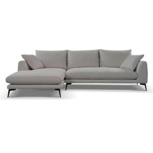 Nottingham 2 5-AR + Chaise L - Copenhagen 803 Cement Grey Tower Living