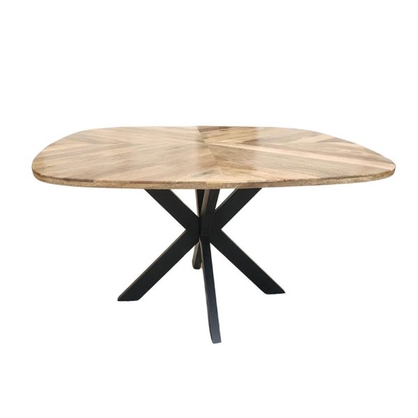 Silvi Eetkamertafel naturel 130 cm Tower Living - Afbeelding 2