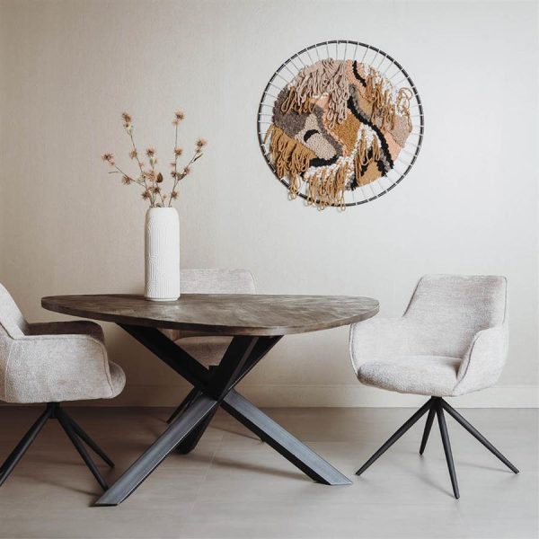 Trivero Eetkamertafel olijfbruin 150 cm Tower Living - Afbeelding 2