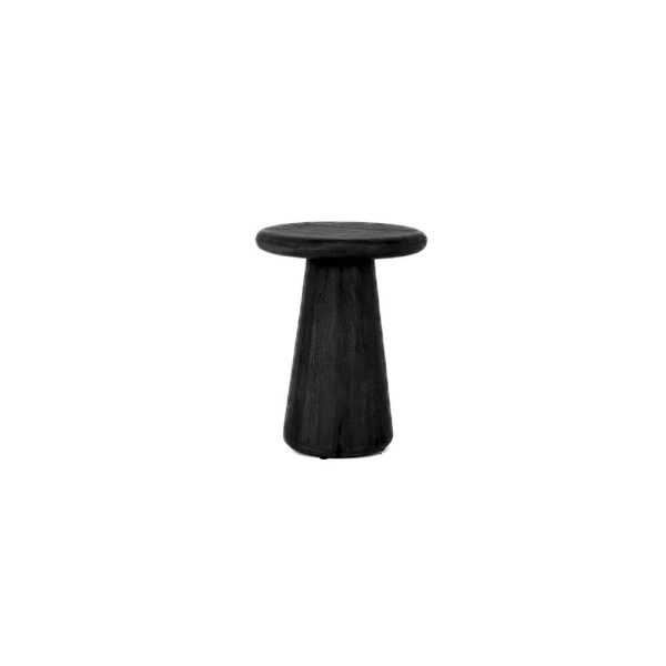 Asti Bijzettafel rond zwart 40 cm Tower Living