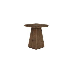 Asti Bijzettafel vierkant bruin 40 cm Tower Living