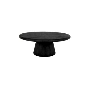 Asti Salontafel rond zwart 90 cm Tower Living