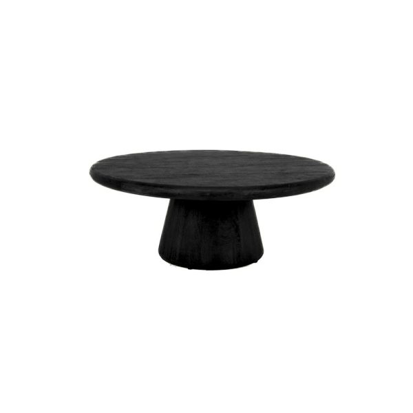 Asti Salontafel rond zwart 90 cm Tower Living