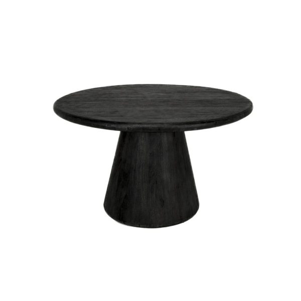Asti Eetkamertafel rond zwart 130 cm Tower Living