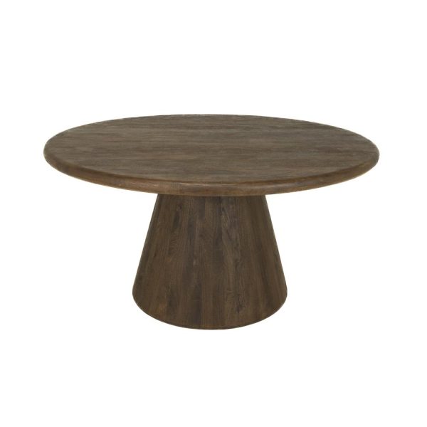 Asti Eetkamertafel rond bruin 150 cm Tower Living