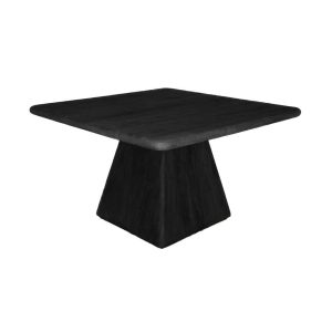 Asti Eetkamertafel vierkant zwart 130 cm Tower Living