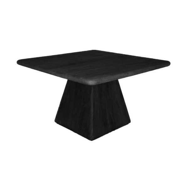 Asti Eetkamertafel vierkant zwart 130 cm Tower Living