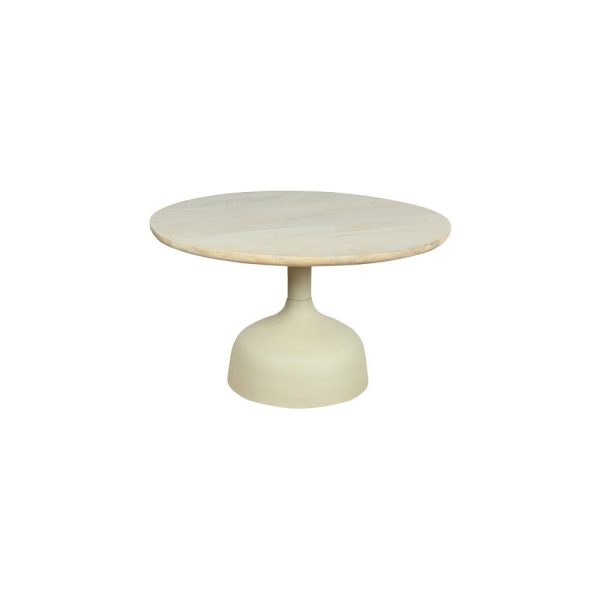 Elba Salontafel gebroken wit rond 70 cm Tower Living