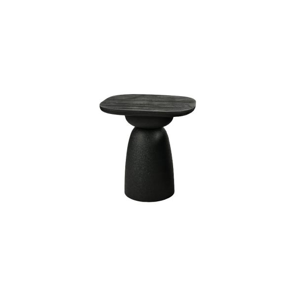 Barza Bijzettafel zwart 45 cm Tower Living