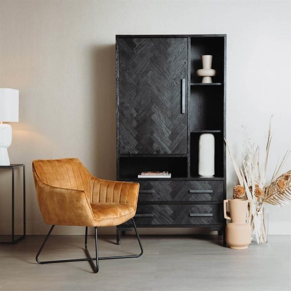 Monte Fauteuil - fabric Adore 14 yellow Tower Living - Afbeelding 2