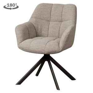 Alba Armstoel - Alpine steel 149 (draaibaar) Tower Living