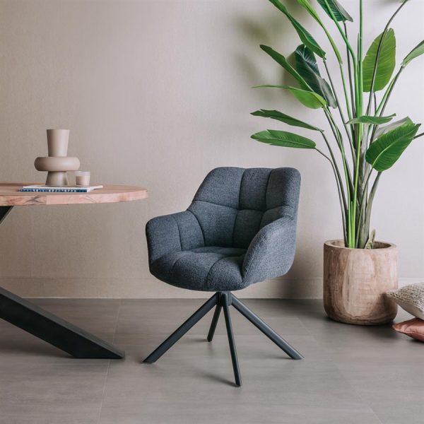 Alba Armstoel - Alpine indigo 90 (draaibaar) Tower Living - Afbeelding 2