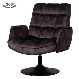 Tropea Fauteuil - Adore dark grey 29 (draaibaar) Tower Living