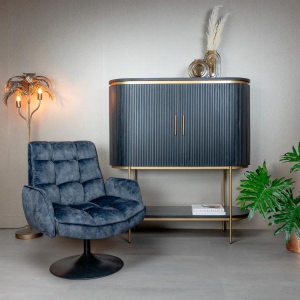 Tropea Fauteuil - Adore dark grey 29 (draaibaar) Tower Living - Afbeelding 2