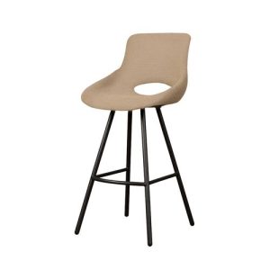 Campo Barstoel - fabric Teddy MJ83 Light brown Tower Living