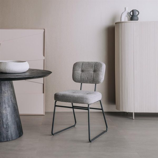 Padola Stoel - fabric Alpine 11 Grey Tower Living - Afbeelding 2