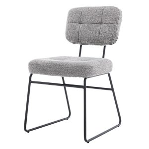 Padola Stoel - fabric Alpine 11 Grey Tower Living