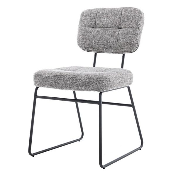 Padola Stoel - fabric Alpine 11 Grey Tower Living