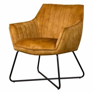 Monte Fauteuil - fabric Adore 14 yellow Tower Living