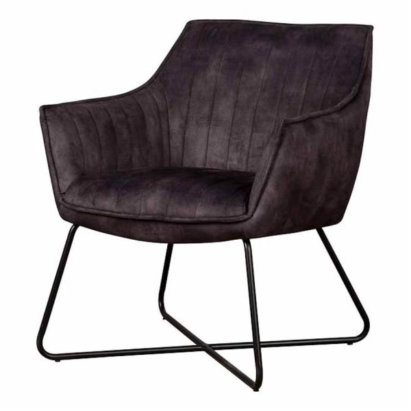 Monte Fauteuil - fabric Adore 29 anthracite Tower Living - Afbeelding 2