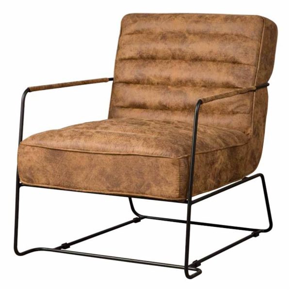 Bari Fauteuil - Jackson 803 cognac Tower Living - Afbeelding 2