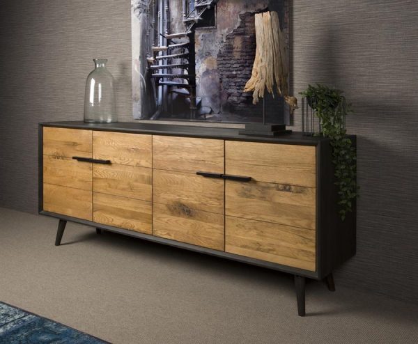 Bresso Dressoir 200 cm Tower Living - Afbeelding 2