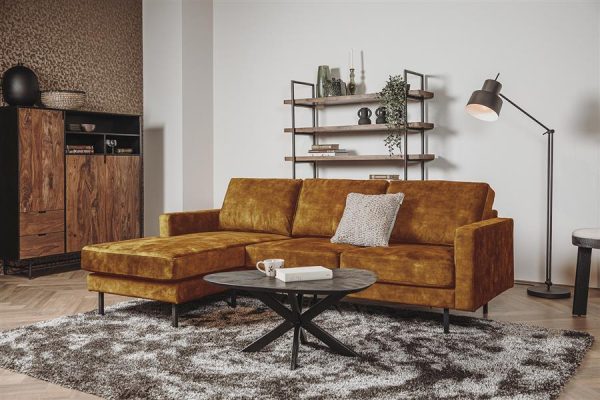 Cambridge 2 5-AL/AR + Chaise R/L - Adore 015 Yellow Orange Tower Living - Afbeelding 2