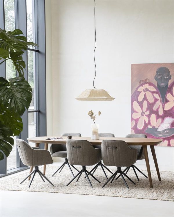 Eettafel Elijah 300x100 cm - bruin Eleonora - Afbeelding 5