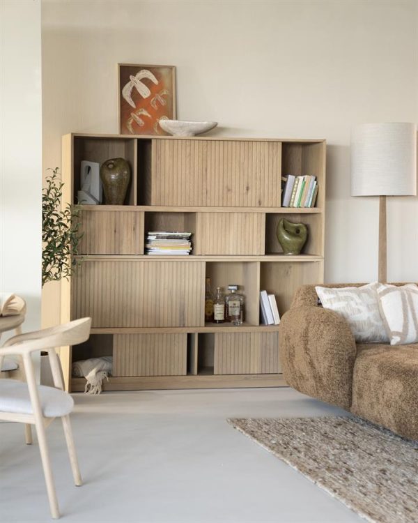 Boekenkast Milo - naturel Eleonora - Afbeelding 16