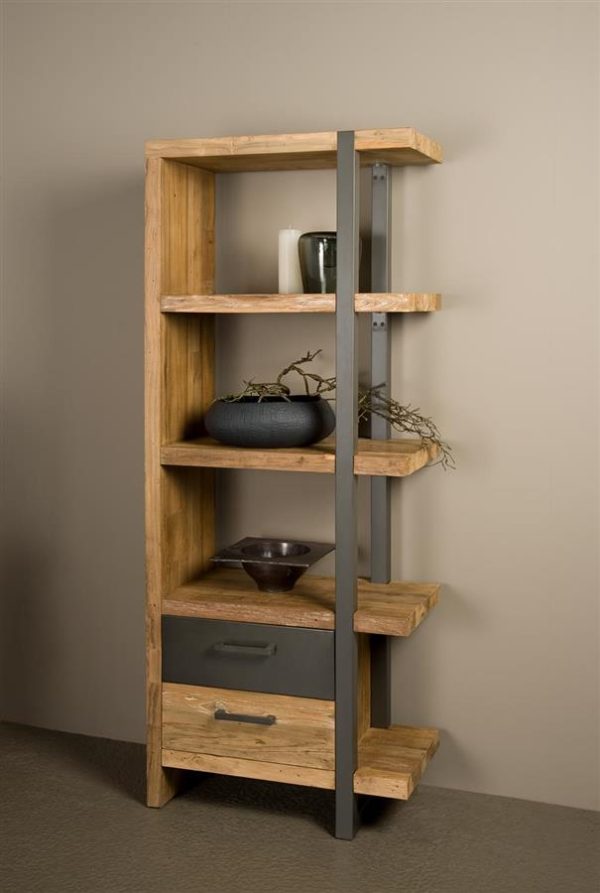 Lucca Boekenkast 77 5 cm Tower Living - Afbeelding 2