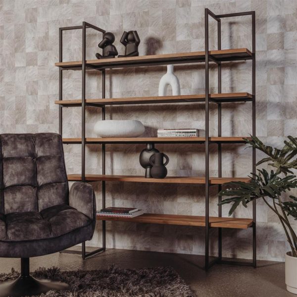 Felino Boekenkast 155 cm Tower Living - Afbeelding 2